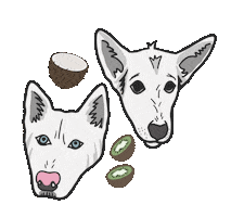 howlcreative dog puppy dogs doggo Sticker
