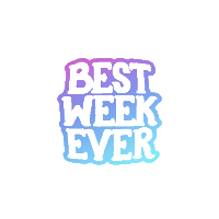 Bestweekever Sticker by Saddleback JHM