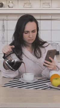 Danger Danger Coffee Addict GIF by Berk's Beans Coffee