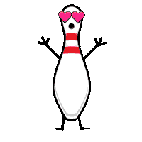 in love heart Sticker by Bowlero