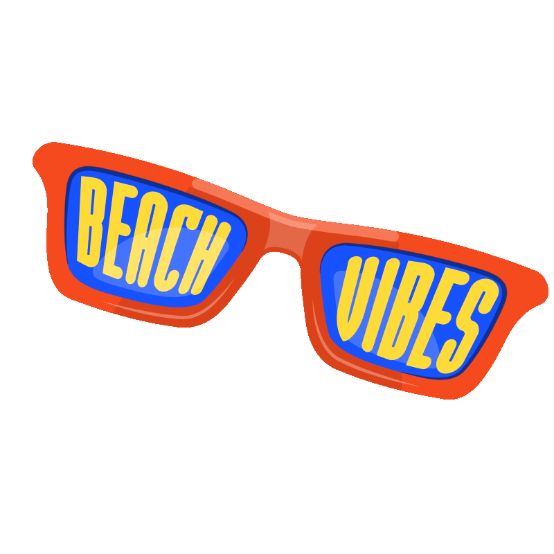 Beach Volleyball Text Sticker by Animanias