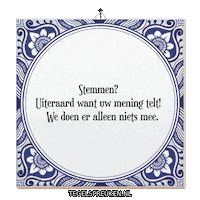 Humor Wijsheid Sticker by Tegelspreuken.nl