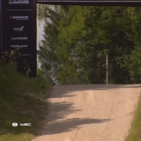 Full Send GIF by FIA World Rally Championship