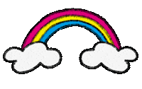 hamanoyuka rainbow 虹 はまのゆか hamano yuka Sticker