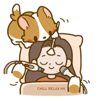 Hong Kong Dog Sticker by Lazy Corgi