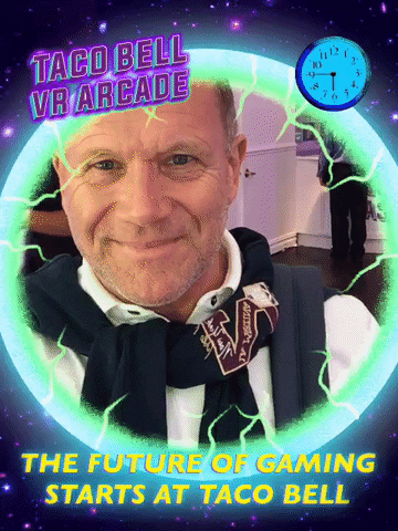 vrarcade GIF by Taco Bell VR Arcade