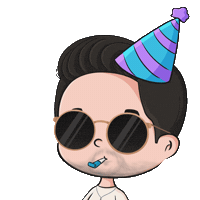 Happy Party Sticker