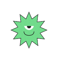 Monster Sticker by b8one