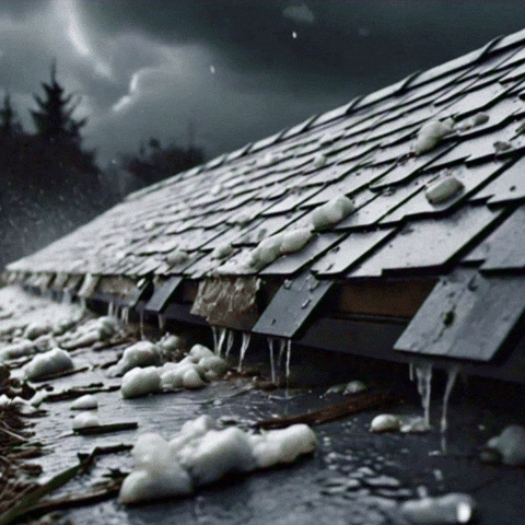 Lightning Hail GIF by Go Dawgs Roof Roof