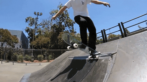 skateboard glass GIF