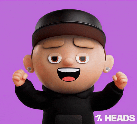 Excited Team Spirit GIF by OneFootball Heads
