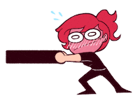 Blushing Mini Me Sticker