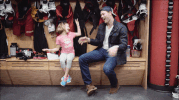brendan woods jazz hands GIF by Charlotte Checkers