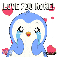 I Love You Sticker by Pudgy Penguins