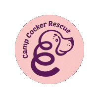 Cocker Spaniel Sticker by Camp Cocker Rescue