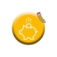 scuolanet piggybank risparmio salvadanaio amaroma Sticker
