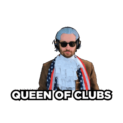 Queen Club Sticker