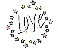 Stars Love Sticker by schoenershop