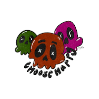 90S Choose Happy Sticker by Skroove