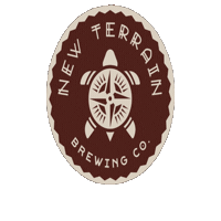 Logo Beer Sticker by New Terrain Brewing