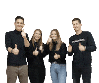 Clickables thumbs up duim duimpje omhoog clickables Sticker