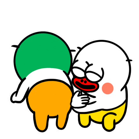 Happy Sticker by kwaesam