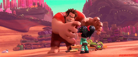 frustrated wreck it ralph GIF