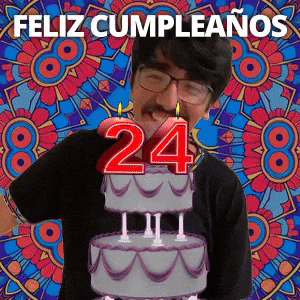 ¡Feliz 24.º cumpleaños!