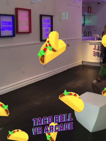 vrarcade GIF by Taco Bell VR Arcade