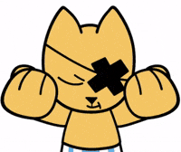 bricxart cat motivation pirate you got this GIF