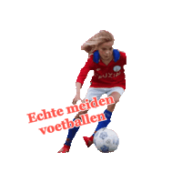 078 Sticker by Meidenvoetbal  vvgz Zwijndrecht