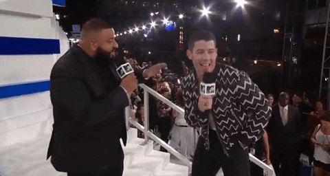 Nick Jonas Laughing GIF by 2020 MTV Video Music Awards