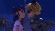 Chat Noir Kiss GIF