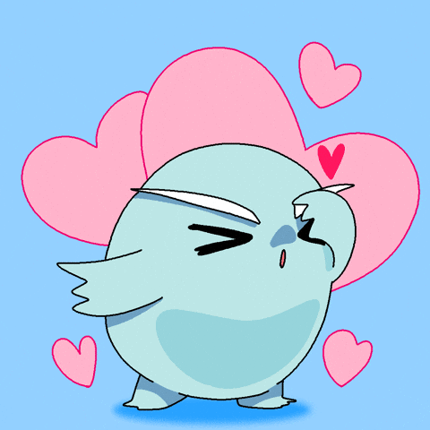In Love Kisses GIF by Saku Monsters
