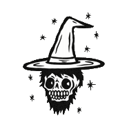 Witch Ok Sticker by NicholasDanger