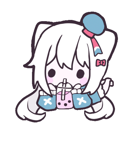 Happy Girl Sticker