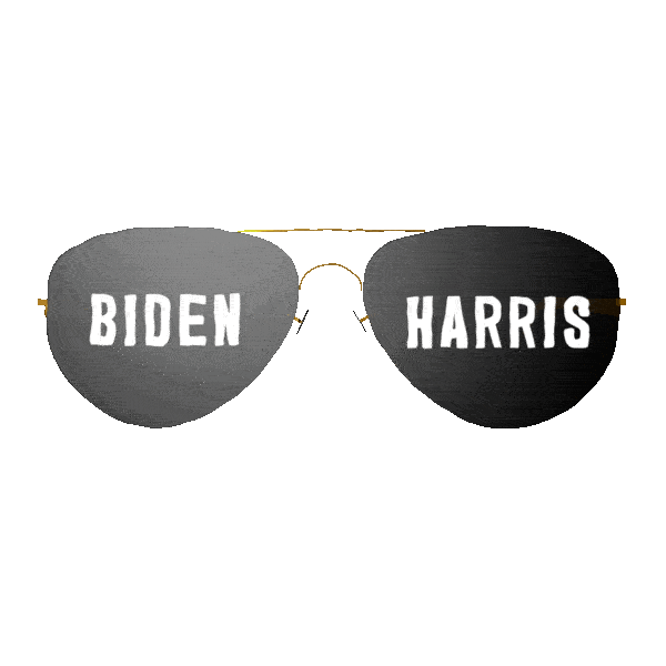 Joe Biden Sunglasses Sticker by Creative Courage for iOS & Android GIPHY