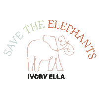 Elephant Do Good Sticker by Ivory Ella