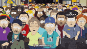 scared police GIF by South Park 