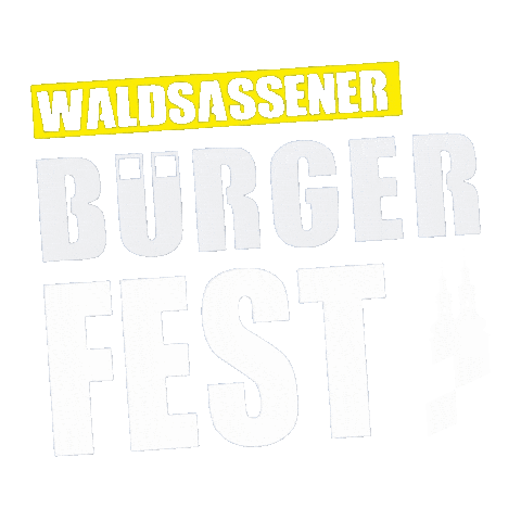 Bürgerfest Sticker by Waldsassen in Bayern