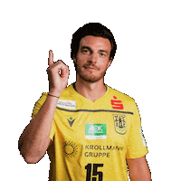 VfLEintrachtHagen handball no no no foul red card Sticker