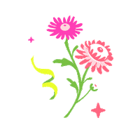Flowers Wonder Sticker by drinkwildwonder
