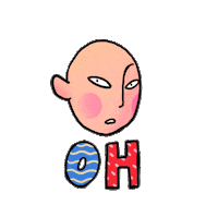 Oh My Wow Sticker by Fymsa