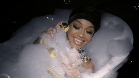 Bubble Bath GIF by Saweetie