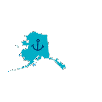 Wild Alaska Ocean Sticker by Trident Seafoods