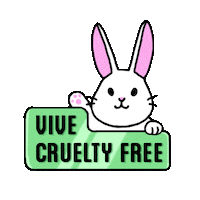 Cruelty Free Bunny Sticker by Te Protejo