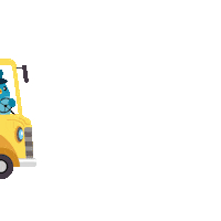 Schoolbus Sticker by DITTY BIRD