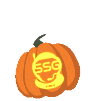Jack O Lantern Halloween Sticker by Spacestation