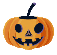 Halloween Laughing Sticker by Dyninno