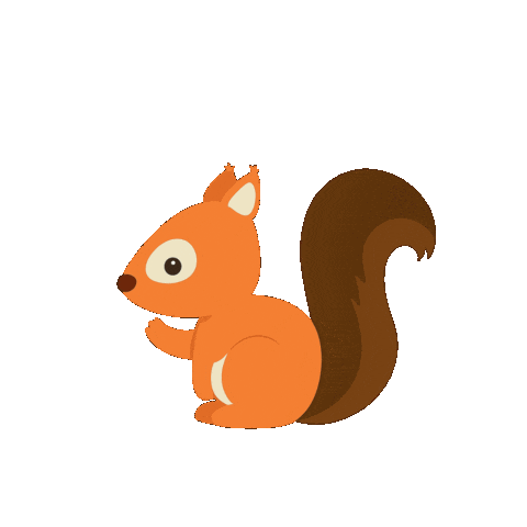 Ardilla Sticker by Naturpellet